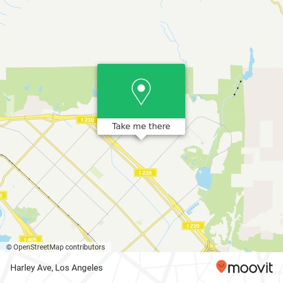 Mapa de Harley Ave