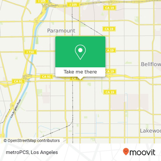 metroPCS map