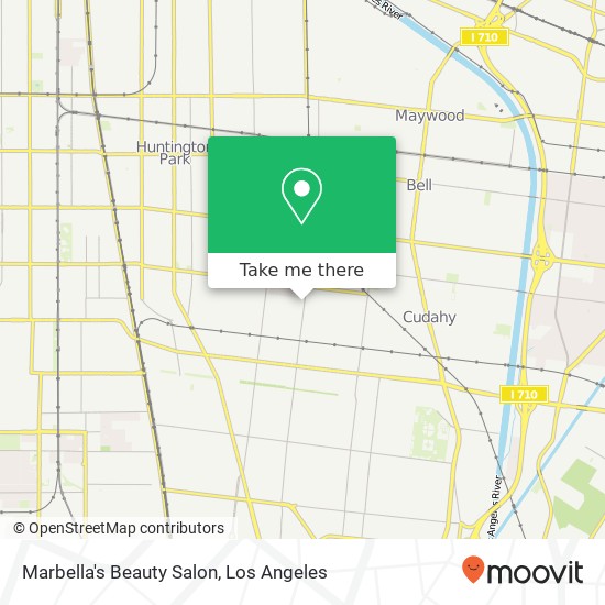 Marbella's Beauty Salon map