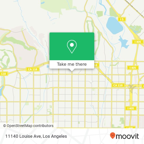 11140 Louise Ave map