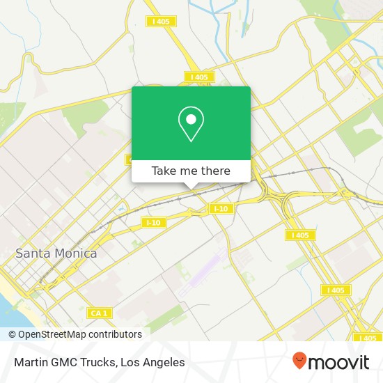 Martin GMC Trucks map