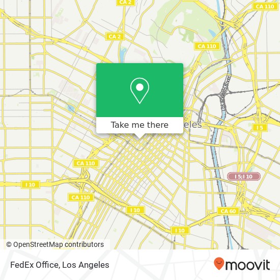 Mapa de FedEx Office