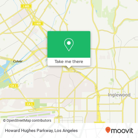 Howard Hughes Parkway map