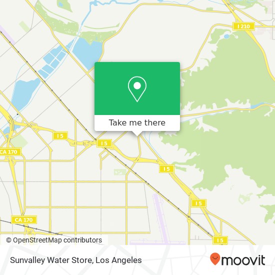 Mapa de Sunvalley Water Store