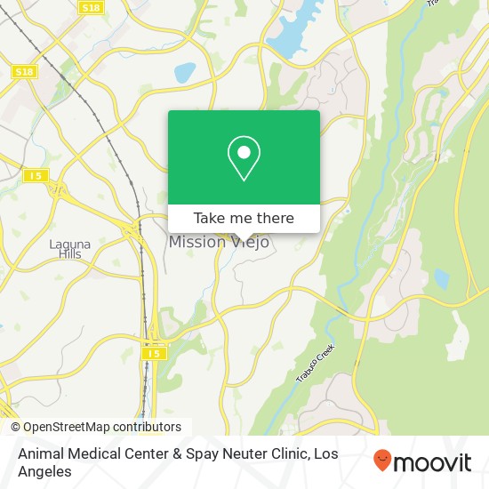 Mapa de Animal Medical Center & Spay Neuter Clinic
