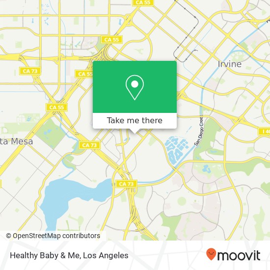 Healthy Baby & Me map