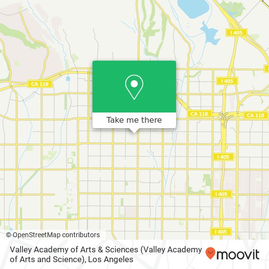 Mapa de Valley Academy of Arts & Sciences (Valley Academy of Arts and Science)