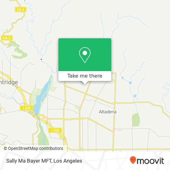 Sally Ma Bayer MFT map