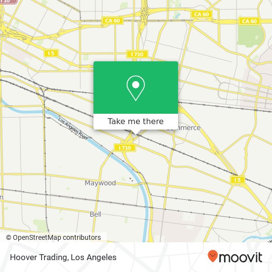 Hoover Trading map