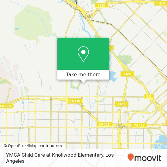 YMCA Child Care at Knollwood Elementary map