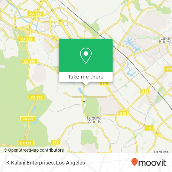 K Kalani Enterprises map