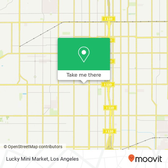 Mapa de Lucky Mini Market