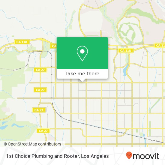 Mapa de 1st Choice Plumbing and Rooter