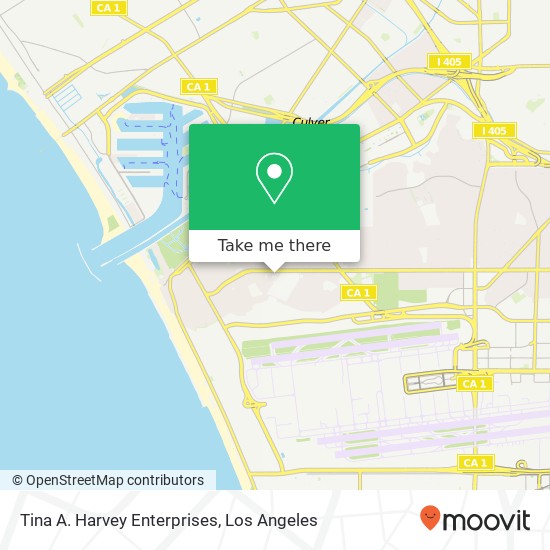 Mapa de Tina A. Harvey Enterprises