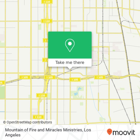 Mapa de Mountain of Fire and Miracles Ministries