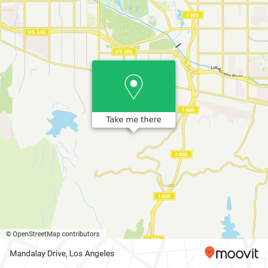 Mandalay Drive map