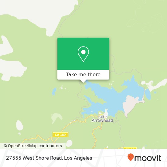 Mapa de 27555 West Shore Road