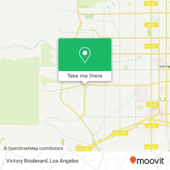 Mapa de Victory Boulevard