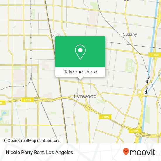 Nicole Party Rent map