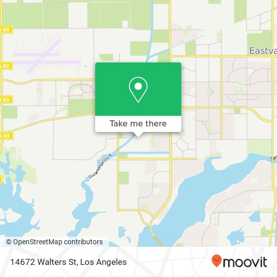 Mapa de 14672 Walters St