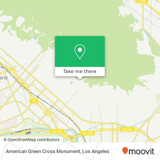 American Green Cross Monument map