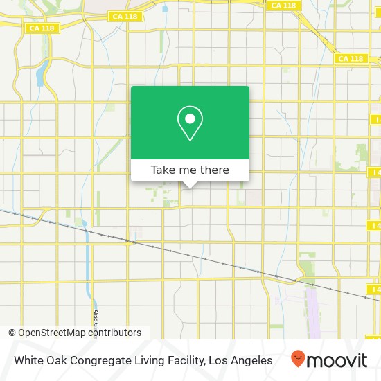 White Oak Congregate Living Facility map