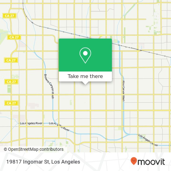 19817 Ingomar St map