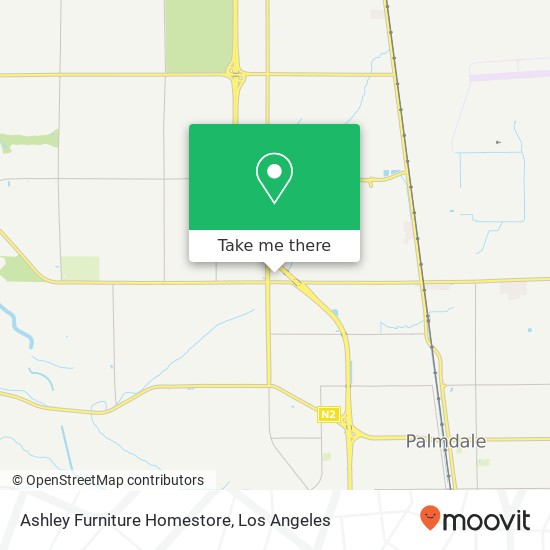 Mapa de Ashley Furniture Homestore