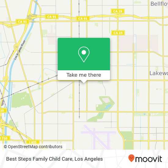 Best Steps Family Child Care map