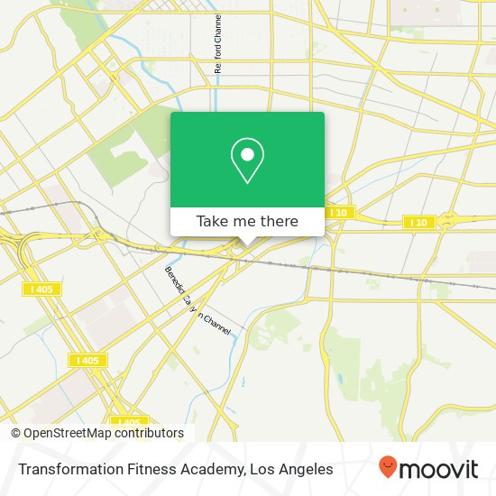 Transformation Fitness Academy map