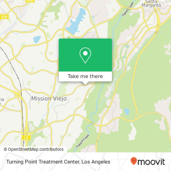Turning Point Treatment Center map