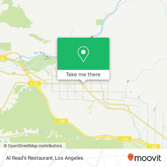 Mapa de Al Read's Restaurant