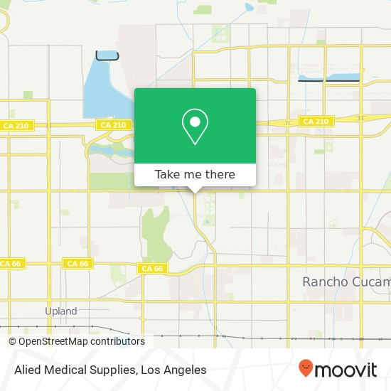 Alied Medical Supplies map