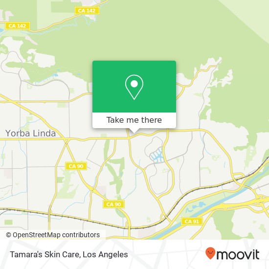 Tamara's Skin Care map