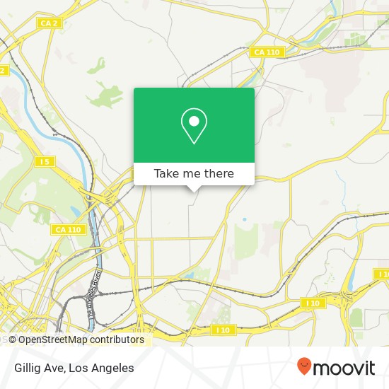 Gillig Ave map