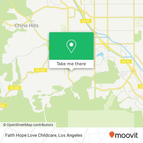 Mapa de Faith Hope Love Childcare