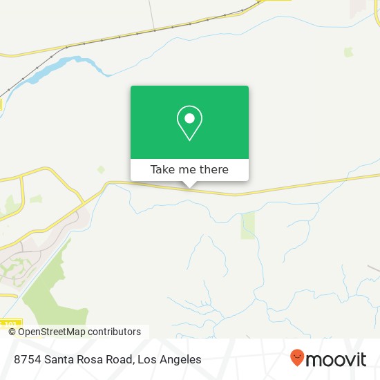8754 Santa Rosa Road map