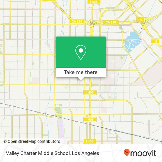 Valley Charter Middle School map