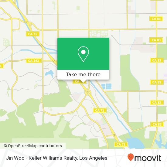 Jin Woo - Keller Williams Realty map