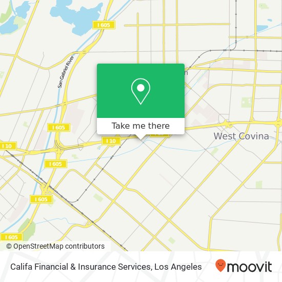 Califa Financial & Insurance Services map