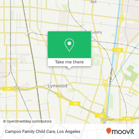 Campos Family Child Care map