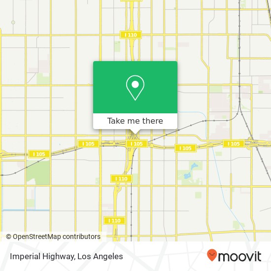 Imperial Highway map