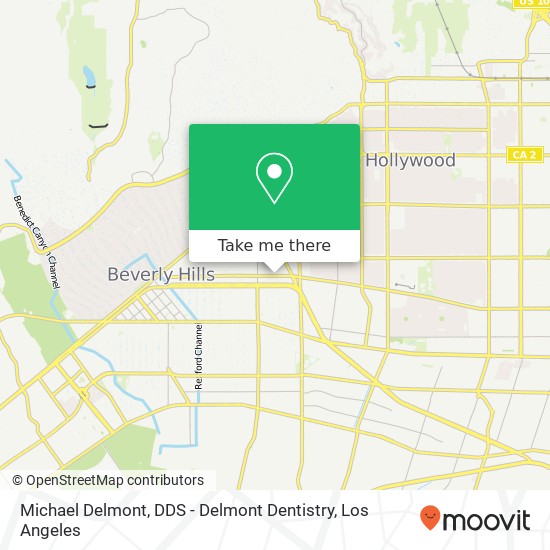 Michael Delmont, DDS - Delmont Dentistry map