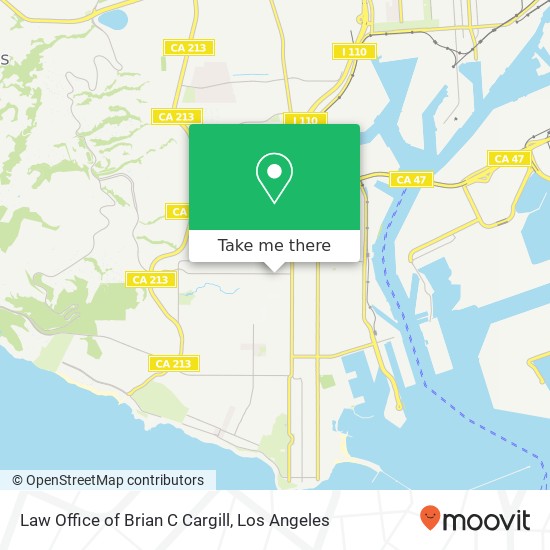 Law Office of Brian C Cargill map