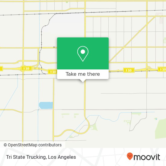 Tri State Trucking map