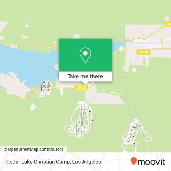 Cedar Lake Christian Camp map