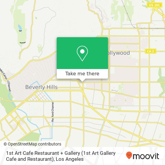 1st Art Cafe Restaurant + Gallery map