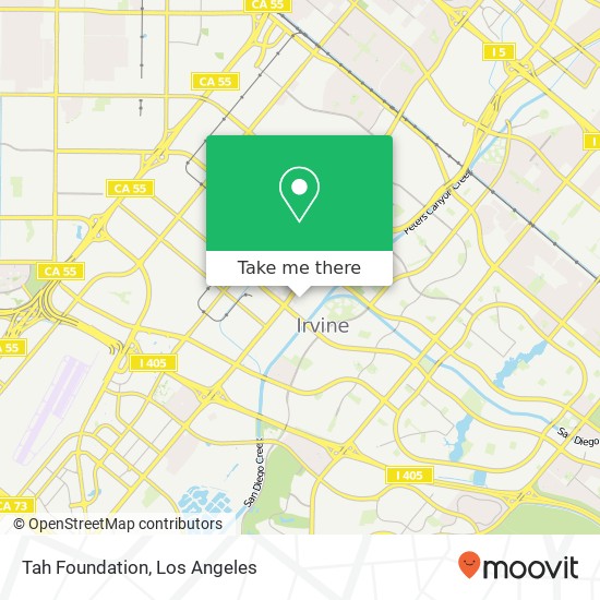 Tah Foundation map