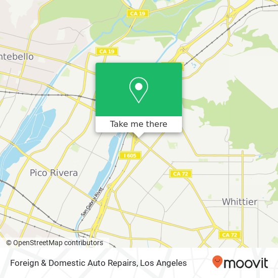 Mapa de Foreign & Domestic Auto Repairs