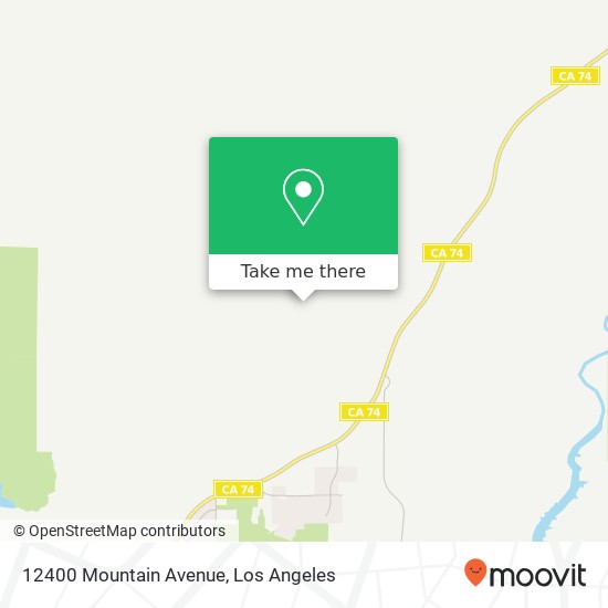 12400 Mountain Avenue map